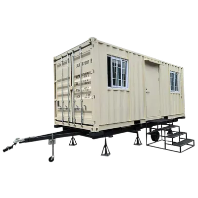 Tiny House sobre Ruedas de 20 Pies – Oficina en Contenedor Marítimo
