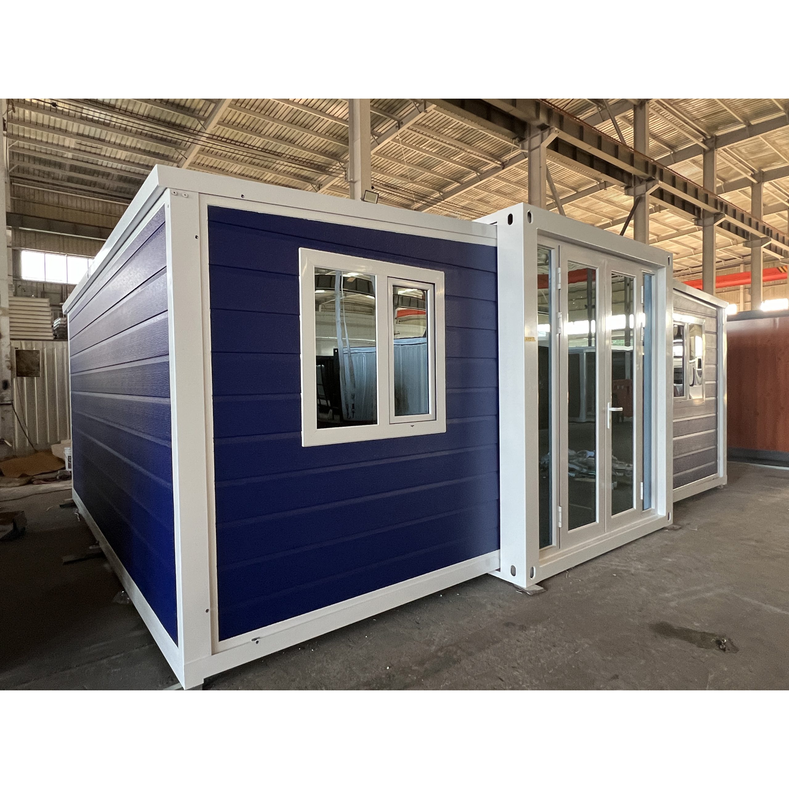 40ft Expandable Office Home Container House Foldable Living Space with Steel Material for Hotels and Shops - Imagen 2
