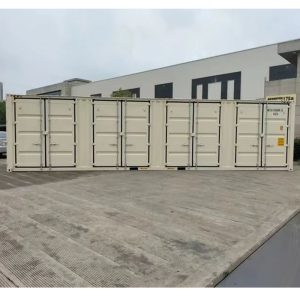 Contenedores de Alta Calidad de 40 Pies con Cuatro Puertas en un Costado