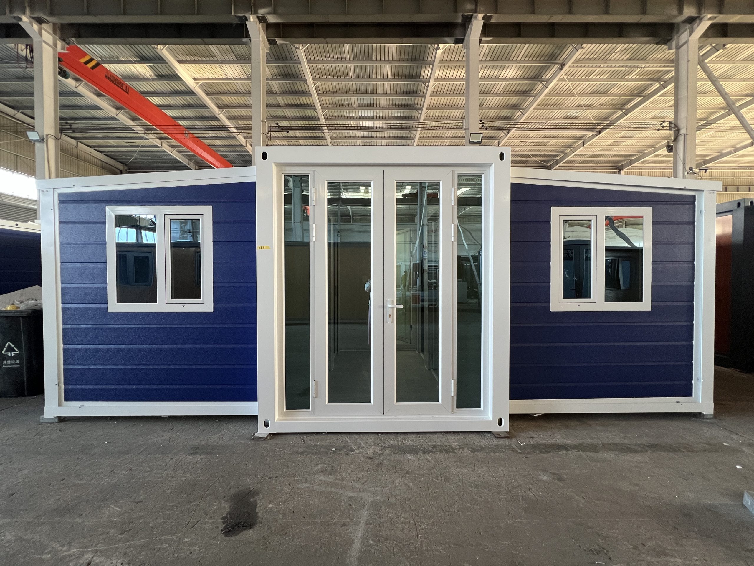 40ft Expandable Office Home Container House Foldable Living Space with Steel Material for Hotels and Shops