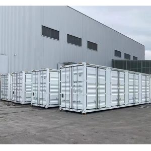 Contenedores de Alta Calidad de 40 Pies con Cuatro Puertas en un Costado