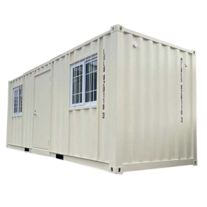 Tiny House sobre Ruedas de 20 Pies – Oficina en Contenedor Marítimo