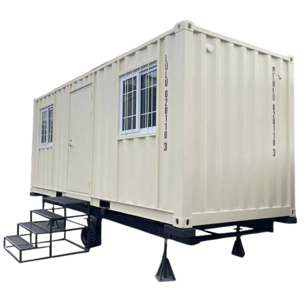 Tiny House sobre Ruedas de 20 Pies – Oficina en Contenedor Marítimo — imagen 4