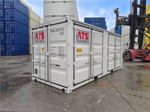 Contenedor Marítimo Nuevo con Puerta Lateral de 20 Pies