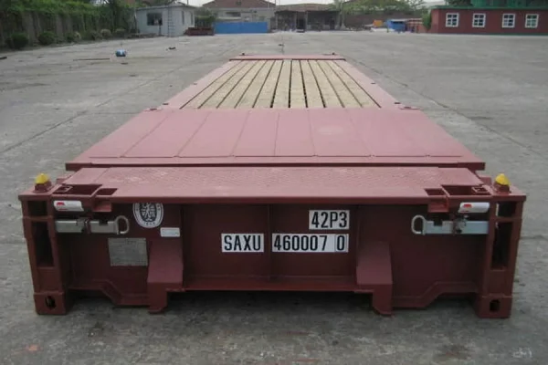 Contenedor Marítimo Flat Rack Usado de 40 Pies — imagen 2