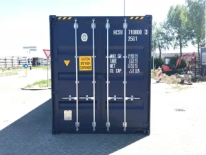 Contenedor High Cube con Piso de Acero de 20 Pies