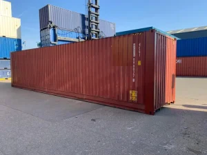 Contenedor High Cube Pallet Wide de 40 Pies