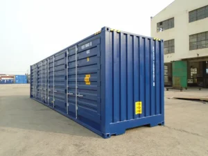 Contenedor High Cube Open Side de 40 Pies