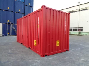 Contenedor High Cube Hard Open Top de 20 Pies – Piso de Acero