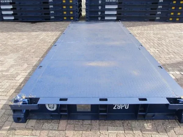 Contenedor Plataforma de 20 Pies – Capacidad de Carga de 28 Toneladas — imagen 4