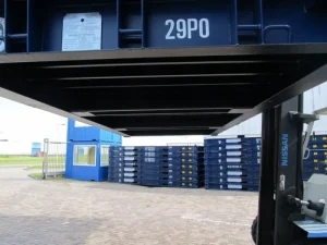 Contenedor Plataforma de 20 Pies – Capacidad de Carga de 28 Toneladas